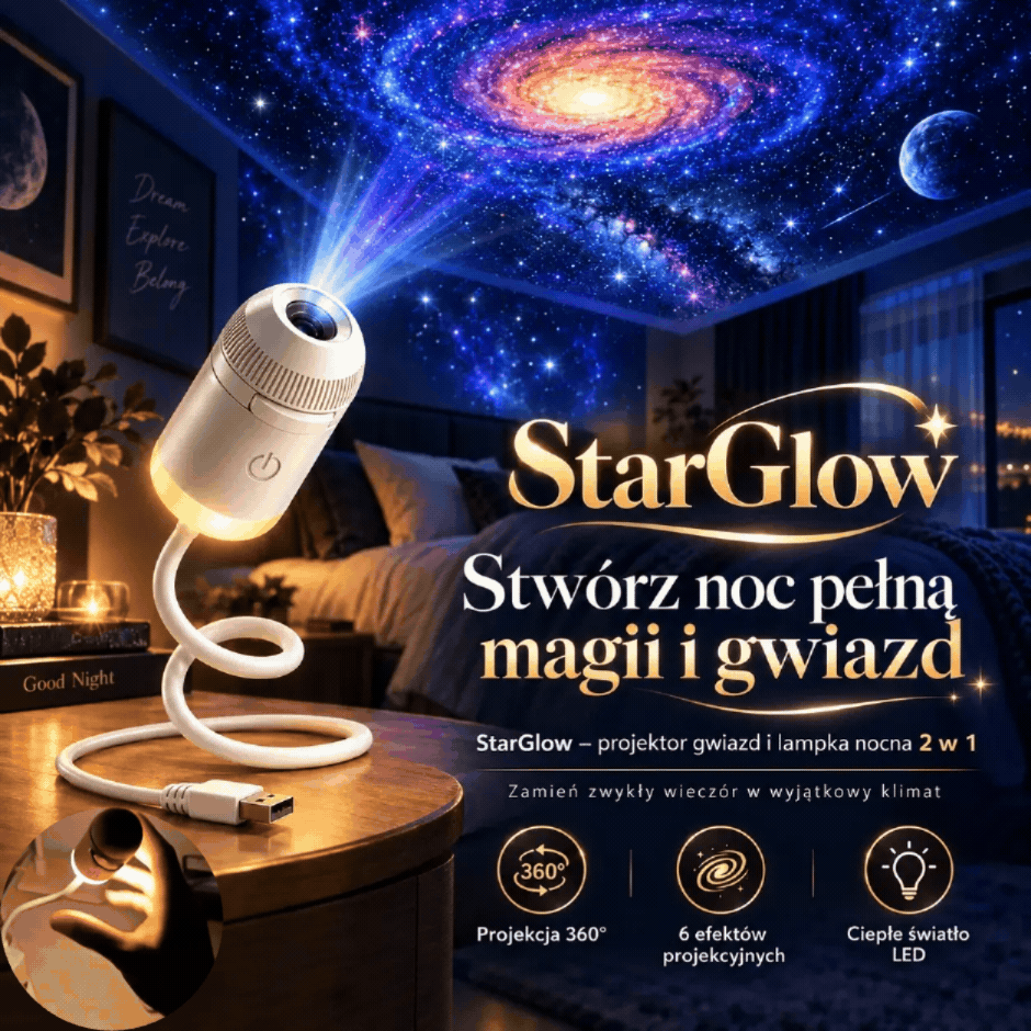 StarGlow - Projektor Gwiazd