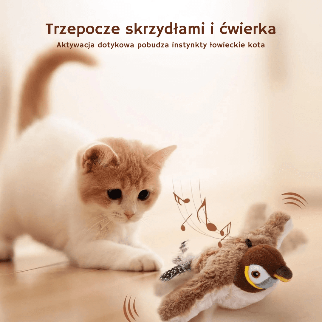 CatchBird- interaktywna zabawka dla kota