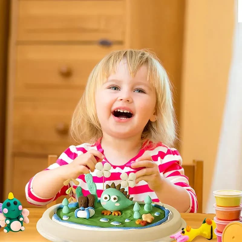 PIANKOLINA MASA PLASTYCZNA EDUKACYJNA SENSORYCZNA PLASTELINA 36 SZTUK