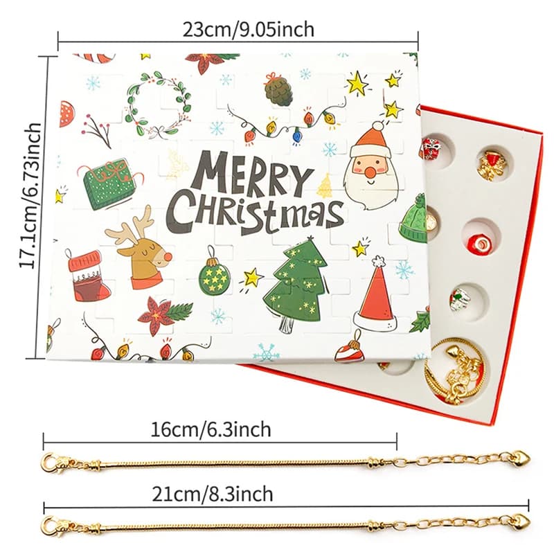 Holiday Charms - Kalendarz adwentowy DIY dla dzieci