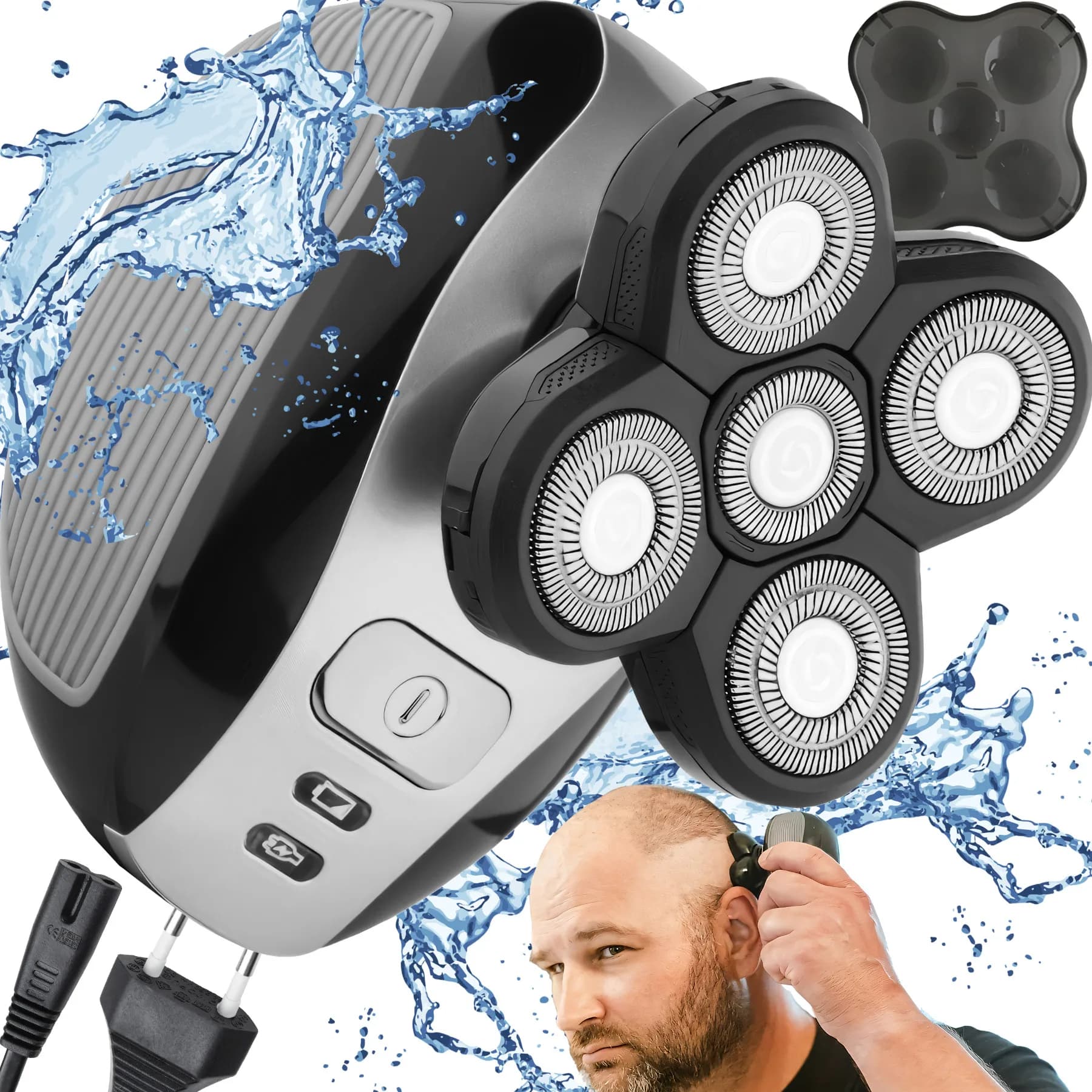 BladeForce Pro 5X - Bezprzewodowy trymer do ciała dla Mężczyzn